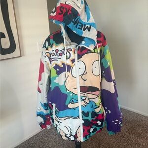 Members Only Multicolor Graphic Jacket